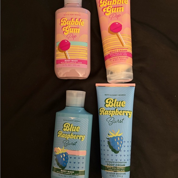 Bath & Body Works Bubble Gum Pop and Blue Raspberry Burst Set - Picture 7 of 14